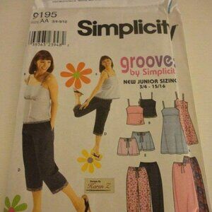 Simplicity Junior 9195 sewing pattern